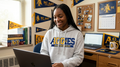 100 Years of Excellence: The Centennial GHOE Crop Top hoodie